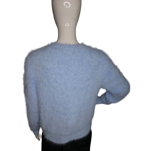 On 12th Light Blue Women's Gem Sweater Size M - Picture 4 of 7